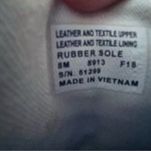 Tory Burch Navy Blue and White Sneakers - Picture 6 of 6